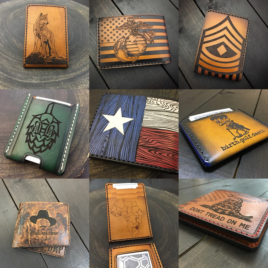 Customized Wallets with Engravings