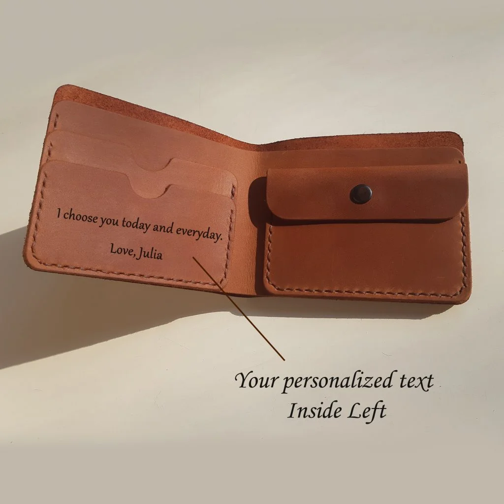 Customized Wallets with Engravings