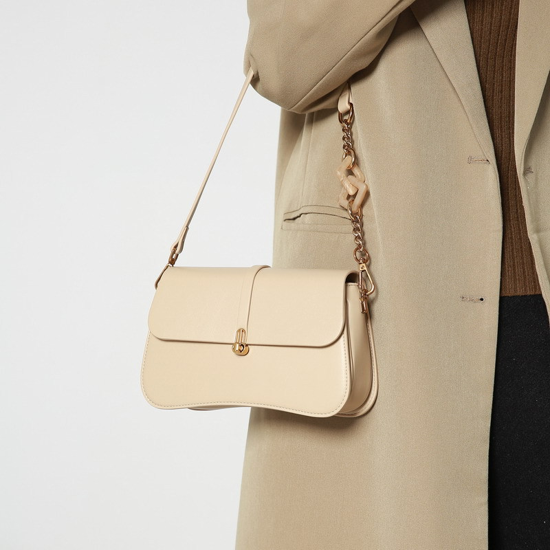 Croc Embossed Crossbody in 4 Color Options--Buckle Flap